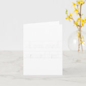 Ich kann alten Text lesen Karte (Gelbe Blume)