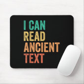 Ich kann altes Text lustig lesen Mousepad (Mit Mouse)