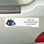 ICH KANN Autoaufkleber U DIR SEHEN (Auf Auto)