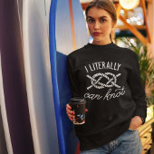 Ich kann buchstäblich nicht sweatshirt