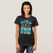 Ich kann Calm im A Senior Web Designer Behalten T-Shirt (Vorne ganz)