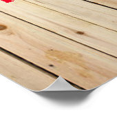 ICH KANN DAS AUS PALETTEN MACHEN POSTER (Ecke)