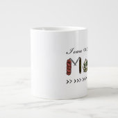 Ich kann das machen - Crafter / Maker Jumbo-Tasse (Vorderseite)