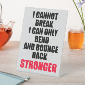 Ich kann das Motivierend Schreibtischzeichen nicht Sockelschild (In Situ)