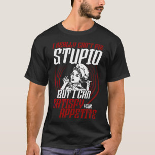 Ich kann deinen Appetit befriedigen , Chef Jungen- T-Shirt