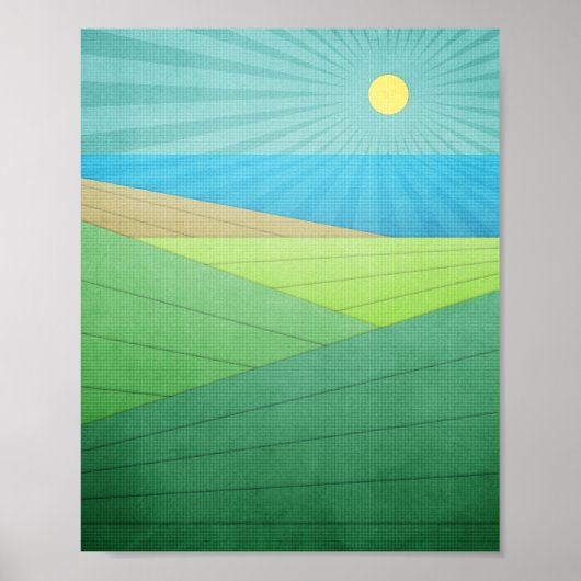 Ich kann den Strand sehen Poster (Vorne)