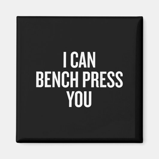 Ich kann dich benehmen magnet (Vorne)