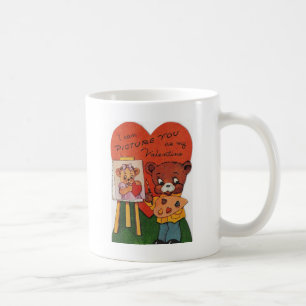 Ich kann dich mir als mein Valentinin vorstellen Kaffeetasse