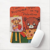 Ich kann dich mir als mein Valentinin vorstellen Mousepad (Mit Mouse)