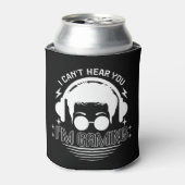 Ich kann dich nicht hören, dass ich überall mit lu dosenkühler (Kanne Vorderseite)