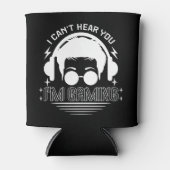 Ich kann dich nicht hören, dass ich überall mit lu dosenkühler (Vorderseite)