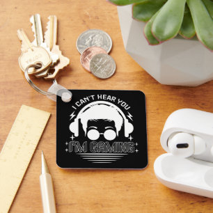 Ich kann dich nicht hören, dass ich überall mit lu schlüsselanhänger