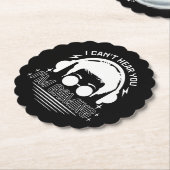 Ich kann dich nicht hören, dass ich überall mit lu untersetzer (angewinkelt)