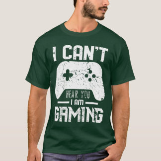 Ich kann dich nicht hören, ich bin am Gamen Gesche T-Shirt