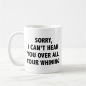 Ich kann dich nicht hören kaffeetasse (Links)