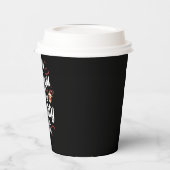 Ich kann dich zu sonnigen Weihnachten auf die verr Pappbecher (Links)