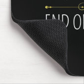 Ich kann die Geschichte als positive Denkanleitung Mousepad (Ecke)