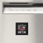 Ich kann die Ruhe in der Mutter der Groom Wedding Magnet (In Situ (Geschirrspüler))
