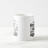 Ich kann die Zeit einfrieren, was deine Supermacht Kaffeetasse (Mittel)