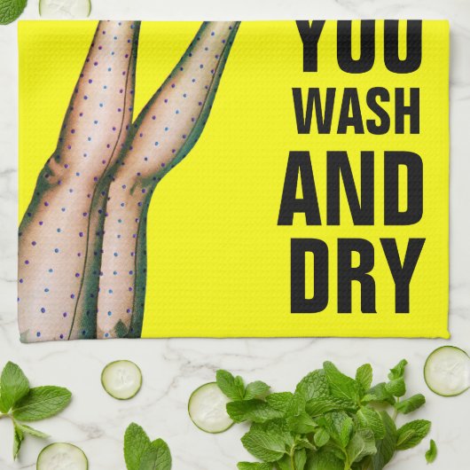 Ich kann dies nicht tun - Sie Wäsche u. trockenes Handtuch (Gefaltet)