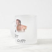 Ich kann diese Stulpen brechen Mattglastasse (Vorderseite Links)