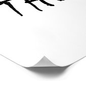 Ich kann diese Wellen durchbrechen Poster (Ecke)