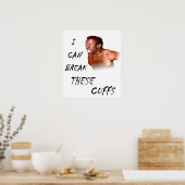 Ich kann diese Wellen durchbrechen Poster (Küche)