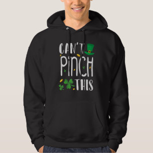 Ich kann diesen St. Patrick's Day Funny nicht zupf Hoodie