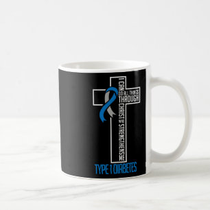 Ich kann Dinge tun, Jesus, der mir Diabetes stärkt Kaffeetasse