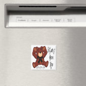 Ich kann dir keinen Teddybär hören Magnet (In Situ (Geschirrspüler))