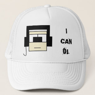 "ICH KANN DJ-" HUT! TRUCKERKAPPE