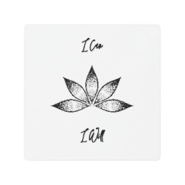 Ich kann eine inspirierende Entschlossenheit Lotus