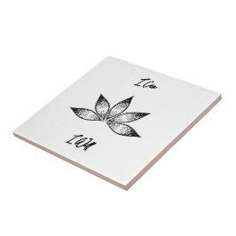 Ich kann eine inspirierende Entschlossenheit Lotus Fliese