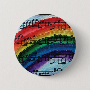 Ich kann einen Regenbogen singen Button