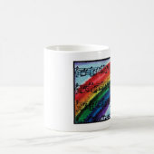Ich kann einen Regenbogen singen Kaffeetasse (Mittel)