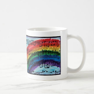 Ich kann einen Regenbogen singen Kaffeetasse