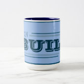 Ich kann es bauen Kaffeetasse (Blau) (Mittel)