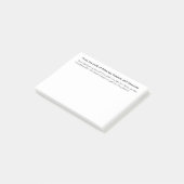 Ich kann es gerade glauben post-it klebezettel (angewinkelt)