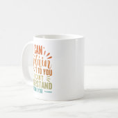 Ich kann es Ihnen erklären, aber ich kann es nicht Kaffeetasse (Vorderseite Links)