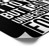 Ich kann es Ihnen erklären, aber ich kann es nicht Poster (Ecke)