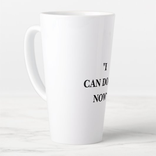 ICH KANN ES JETZT MACHEN MILCHTASSE (Linke Ecke)