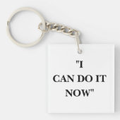 ICH KANN ES JETZT MACHEN SCHLÜSSELANHÄNGER (Vorderseite)