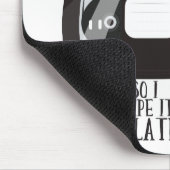 Ich kann es jetzt nicht sehen - also klebe ich es  mousepad (Ecke)