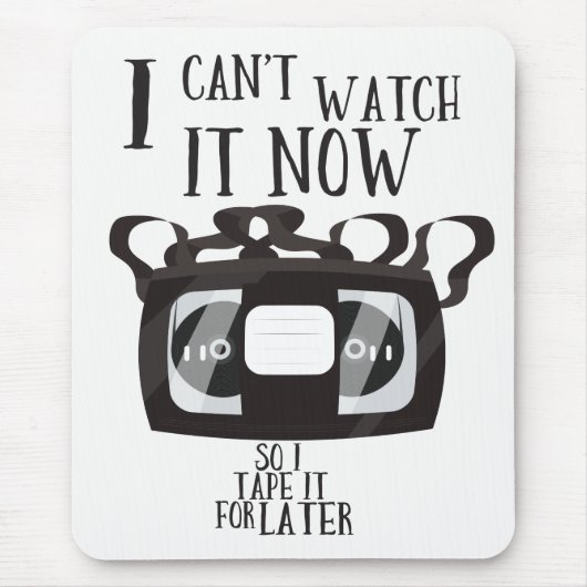 Ich kann es jetzt nicht sehen - also klebe ich es  mousepad (Vorne)