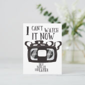 Ich kann es jetzt nicht sehen - also klebe ich es postkarte (Stehend Vorderseite)