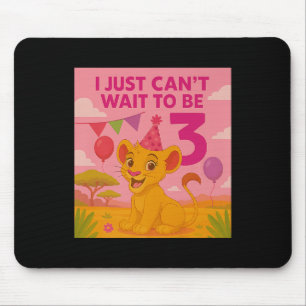Ich kann es kaum erwarten, 3 Premium zu sein Mousepad