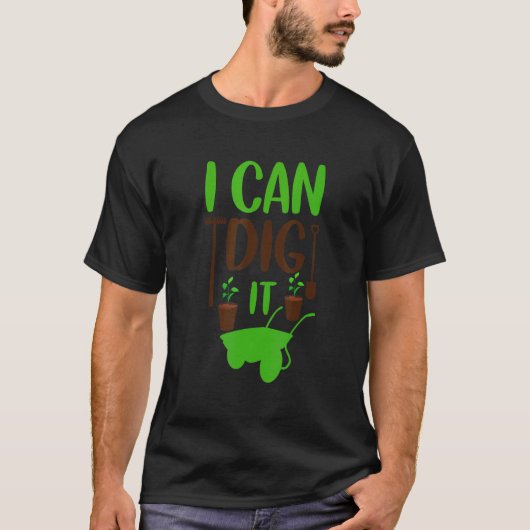 Ich kann es lieben Gärten T-Shirt (Vorderseite)