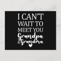 Ich kann es nicht abwarten, dich Großvater und Oma