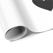 Ich kann es nicht abwarten, dich mit einer Vati-Sc Geschenkpapier (Rolleneckpunkt)