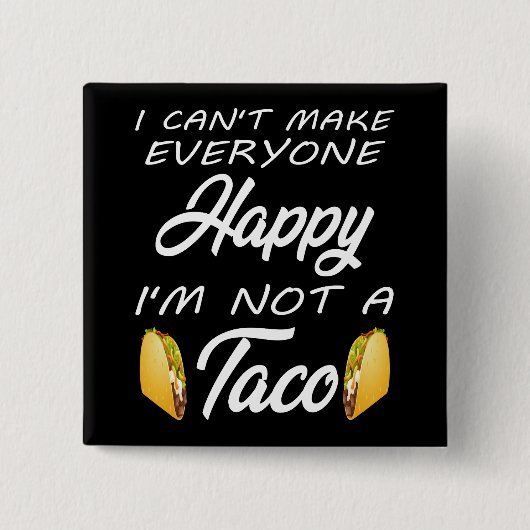 Ich kann es nicht jedem glücklich machen, dass ich button (Vorderseite)